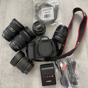Canon EOS 6d Bundle with Lenses